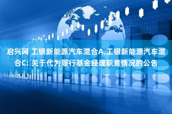 启兴网 工银新能源汽车混合A,工银新能源汽车混合C: 关于代为履行基金经理职责情况的公告