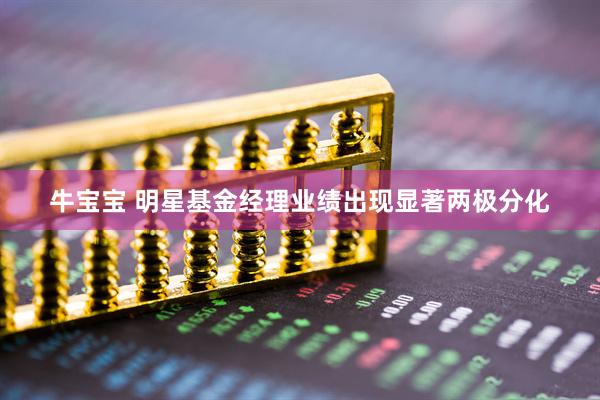 牛宝宝 明星基金经理业绩出现显著两极分化